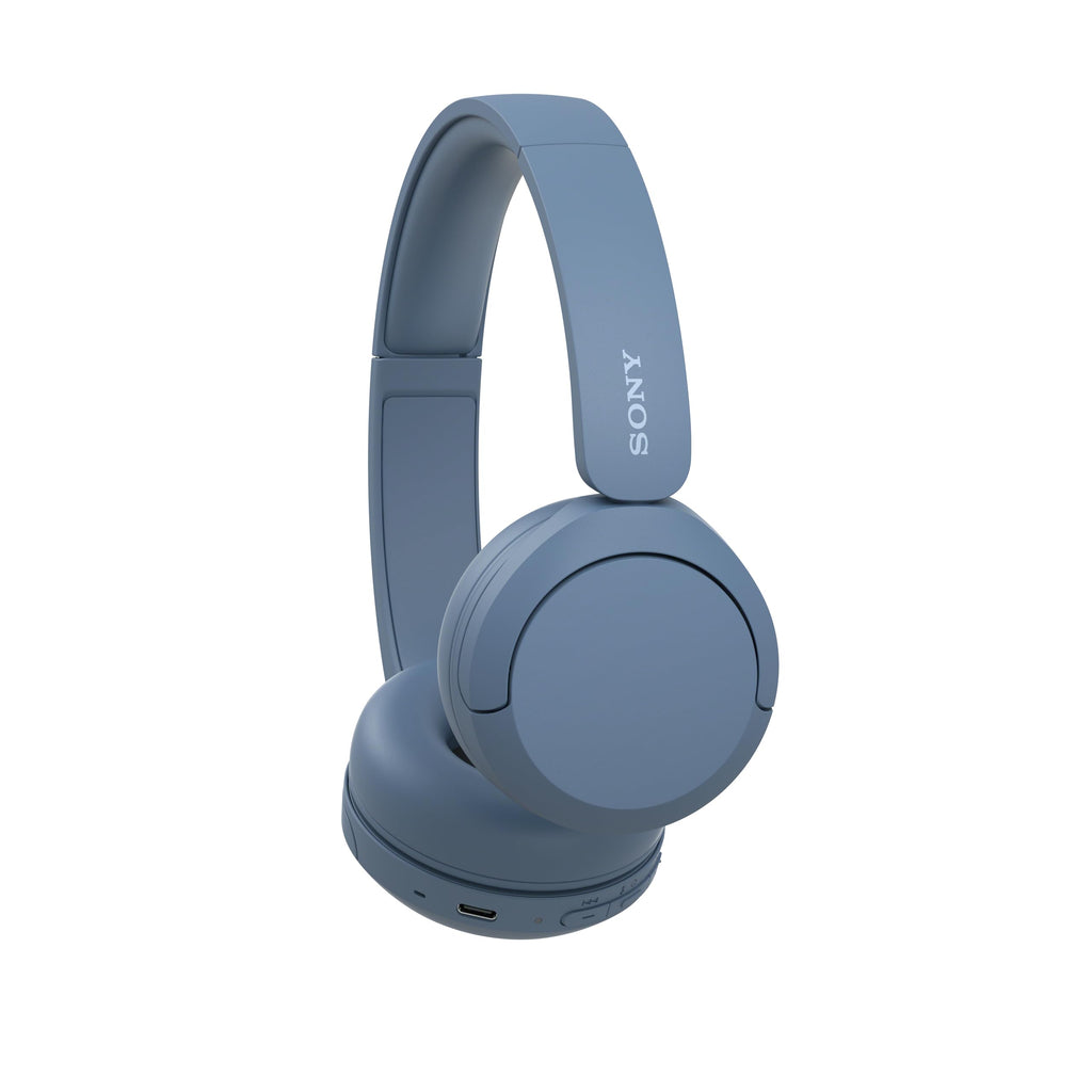 Sony WH-CH520 Wireless Bluetooth On-Ear Headphones, Lightweight Design, Up to 50 Hr Battery Life, Quick Charge, EQ, Clear Call Quality, iOS & Android, Black