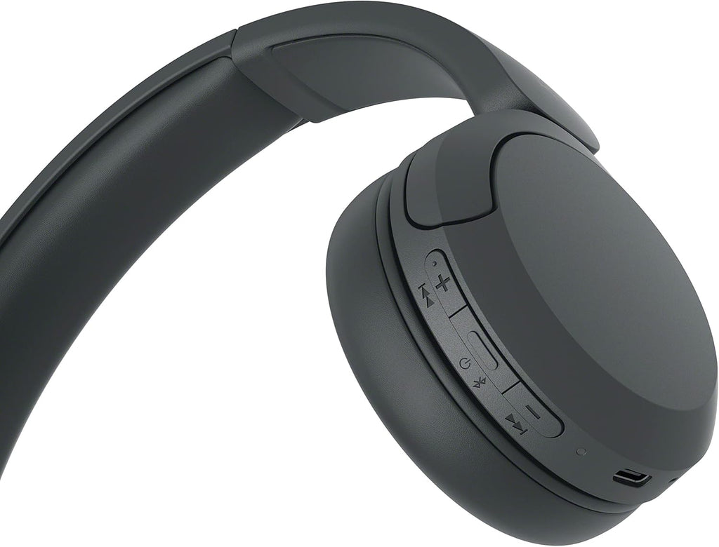 Sony WH-CH520 Wireless Bluetooth On-Ear Headphones, Lightweight Design, Up to 50 Hr Battery Life, Quick Charge, EQ, Clear Call Quality, iOS & Android, Black