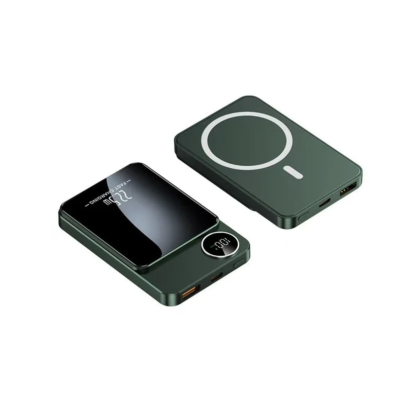 Magnetic Wireless Power Bank for Fast Charging