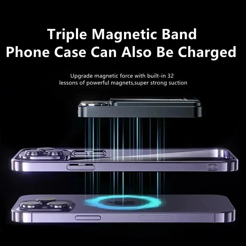 Magnetic Wireless Power Bank for Fast Charging